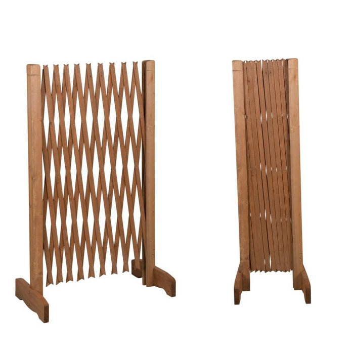 Maxxpro - Hondenhek – Hout – Verstelbaar (B30 - 117 cm) – Vrijstaand & Stijlvol - Bivakshop