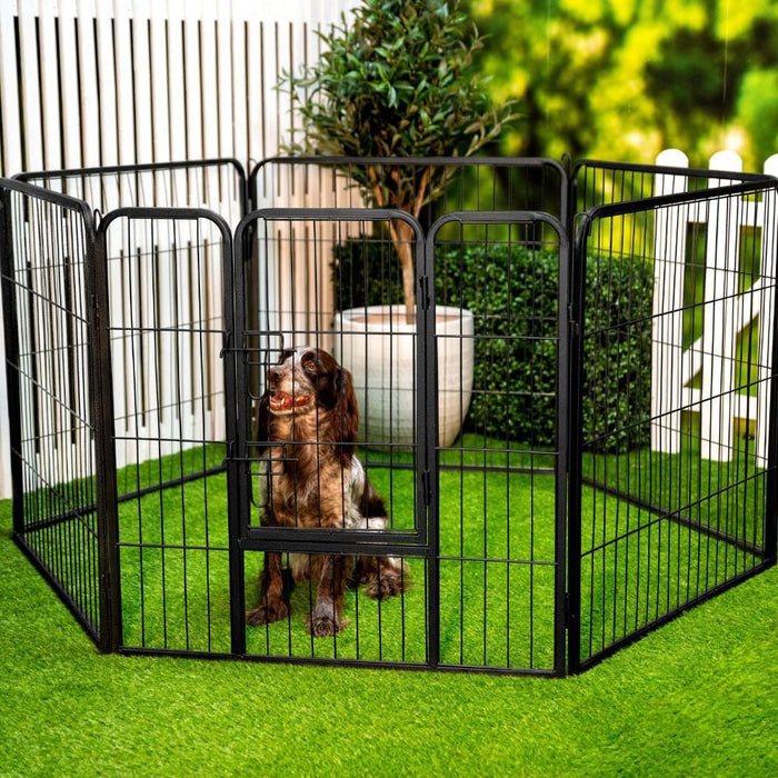 Maxxpro - Pet Bench Opvouwbare Puppyren / Konijnenren (210x80 cm) - Bivakshop