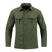 Men's Lightweight Quick - Drying Shirt Tactical Casual Military Long - Sleeved Cargo Shirt Breathable Sport Sunscreen Hiking Shirt - Bivakshop