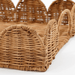 Mica Decorations - Eleta Dienbladenset – Rotan – 2 - delig – Naturel - Bivakshop