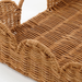 Mica Decorations - Eleta Dienbladenset – Rotan – 2 - delig – Naturel - Bivakshop