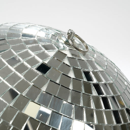 Mica Decorations - Kerst Disco Bal – Zilver – Ø30 cm – Feestelijke & Sprankelende Decoratie - Bivakshop