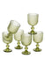 Mica Decorations - Merlot Wijnglas 250ml - Set van 6 - Lichtgroen - Bivakshop