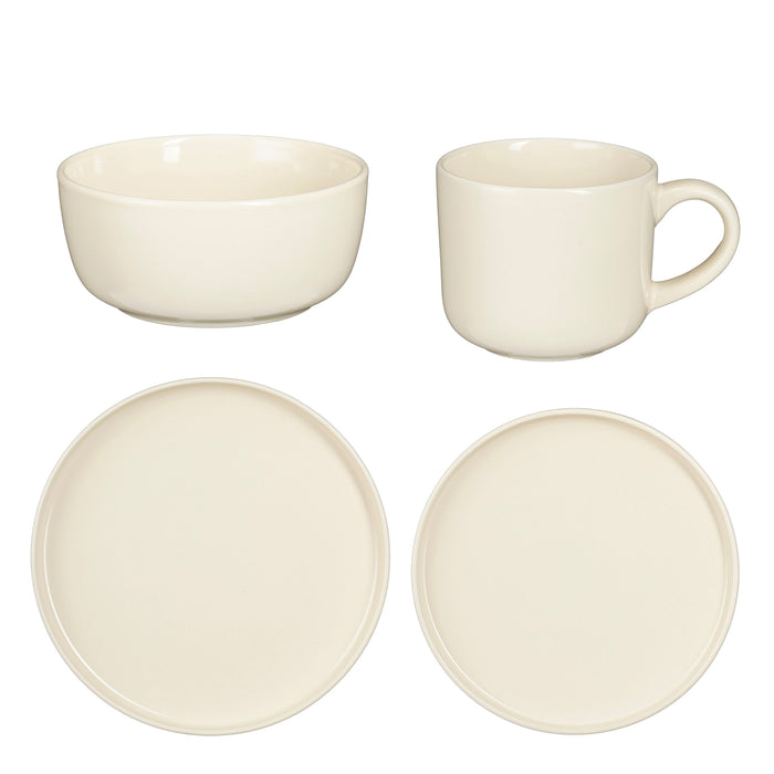 Mica Decorations - Ozzu Serviesset 16 - delig - Off White - Bivakshop