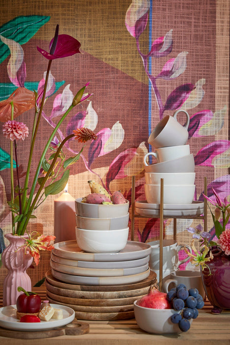 Mica Decorations - Ozzu Serviesset 16 - delig - Off White - Bivakshop