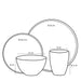 Mica Decorations - Tabo Serviesset 16 - delig - Groen - Bivakshop
