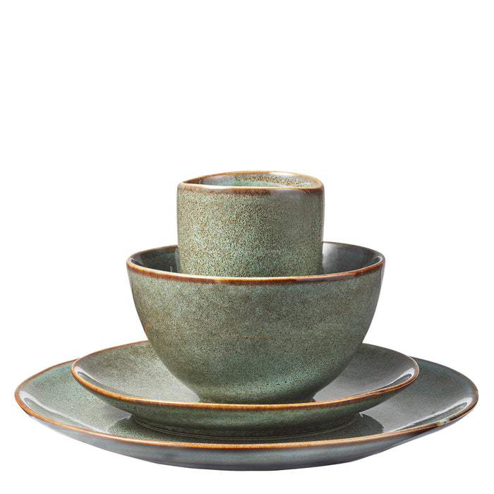 Mica Decorations - Tabo Serviesset 16 - delig - Groen - Bivakshop