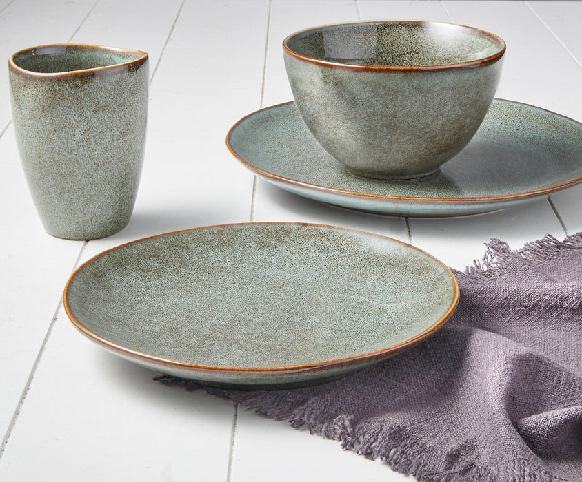 Mica Decorations - Tabo Serviesset 16 - delig - Groen - Bivakshop