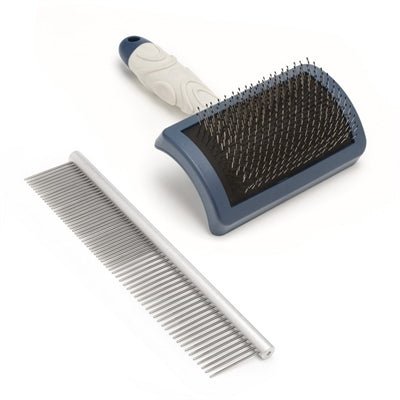 Mikki - Doodle Grooming Kit - Kam En Slickerborstel - Bivakshop