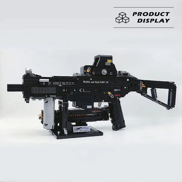 Militaire blokken - UMP45 model bouwstenen ww2 pistool - Bivakshop