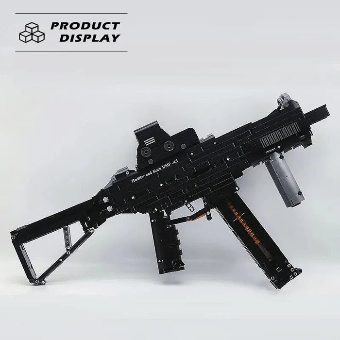 Militaire blokken - UMP45 model bouwstenen ww2 pistool - Bivakshop