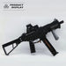 Militaire blokken - UMP45 model bouwstenen ww2 pistool - Bivakshop