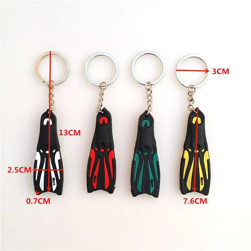 Mini-duikvinsleutelhanger - Duurzaam en functioneel - Perfect cadeau - Bivakshop