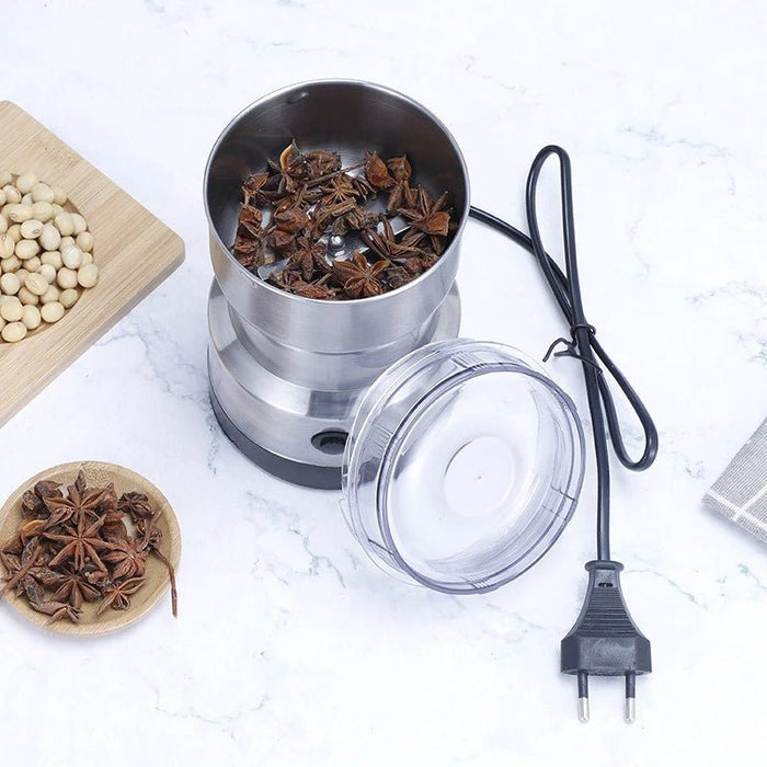 Mini Electric Grinder Household 300ml Ultrafine Baby Food Pulverizer Coffee Grinder Spice Pepper Grinder Grain Mill 4 Blades - Bivakshop