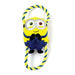 Minions - Pluche Bob Hondenspeeltje met Flostouw - 37 cm - Bivakshop