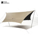 Mobi Garden camping tarp – Zwarte coating, waterdicht & zonwerend - Bivakshop