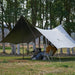 Mobi Garden camping tarp – Zwarte coating, waterdicht & zonwerend - Bivakshop