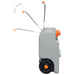 Mobiele Watertank 25L – Grijs – Op Wielen - Bivakshop