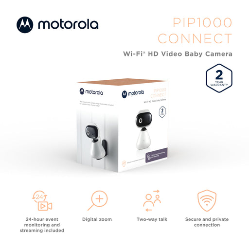 Motorola Nursery PIP1000 babyfoon met FullHD camera en app
