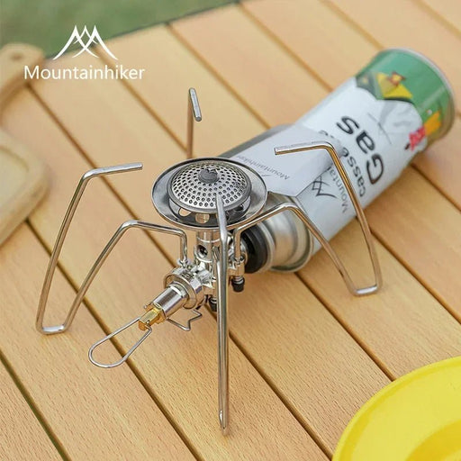 Mountainhiker Spider Stove – Opvouwbare & Lichtgewicht RVS Outdoor Brander – Ideaal voor Camping & Hiking - Bivakshop