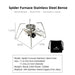 Mountainhiker Spider Stove – Opvouwbare & Lichtgewicht RVS Outdoor Brander – Ideaal voor Camping & Hiking - Bivakshop