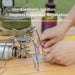 Mountainhiker Spider Stove – Opvouwbare & Lichtgewicht RVS Outdoor Brander – Ideaal voor Camping & Hiking - Bivakshop