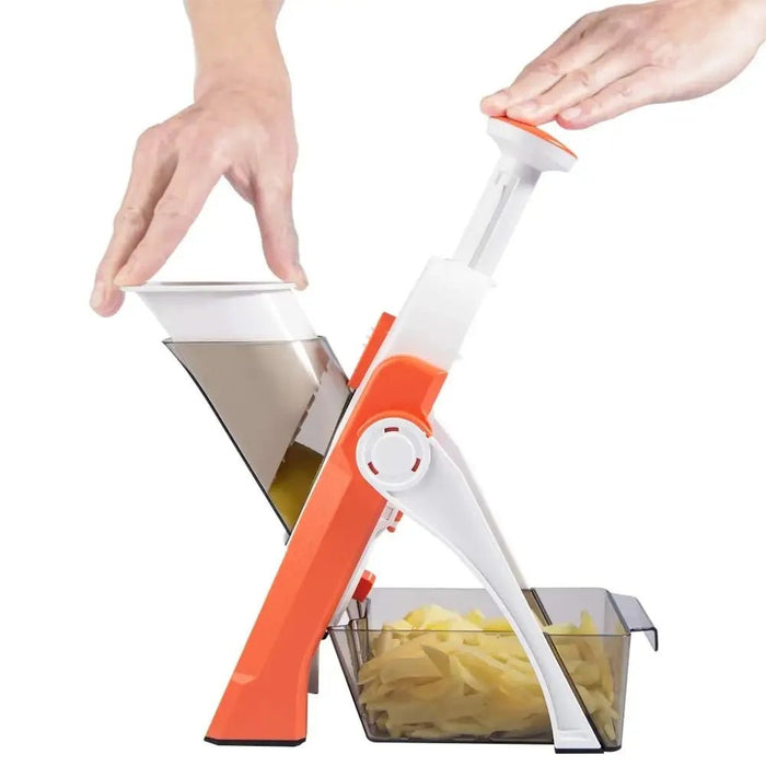 Multifunctionele Groentesnijder Handmatige Groente Fruit Chopper Aardappel Julienne Rasp Citroensnijders Keukenaccessoires - Bivakshop
