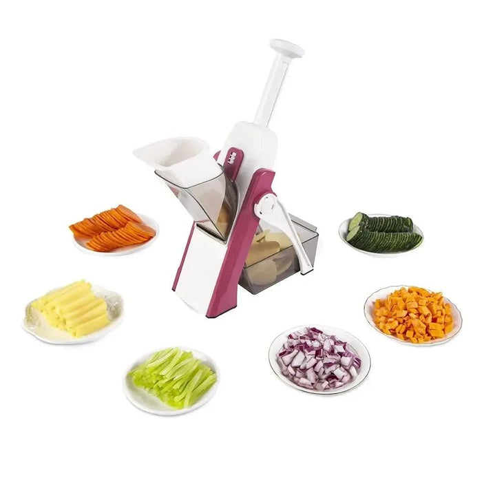 Multifunctionele Groentesnijder Handmatige Groente Fruit Chopper Aardappel Julienne Rasp Citroensnijders Keukenaccessoires - Bivakshop