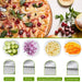 Multifunctionele Groentesnijder Handmatige Groente Fruit Chopper Aardappel Julienne Rasp Citroensnijders Keukenaccessoires - Bivakshop