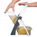 Multifunctionele Groentesnijder Handmatige Groente Fruit Chopper Aardappel Julienne Rasp Citroensnijders Keukenaccessoires - Bivakshop