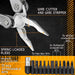 Multifunctionele multitool – Inklapbaar EDC mes – Tang & snijder voor outdoor & kluswerk - Bivakshop