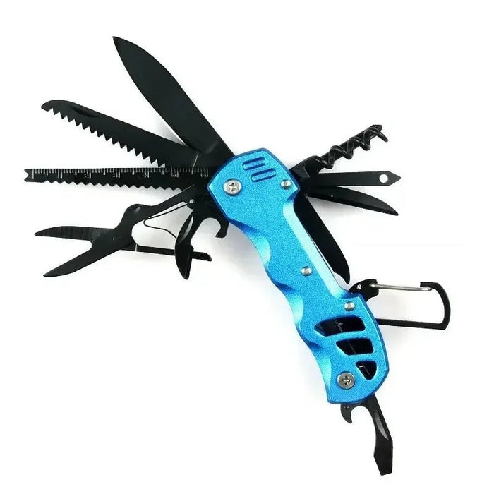 Multifunctionele Opvouwbare Zwitserse Zakmes - Outdoor Survival Gereedschap - Bivakshop