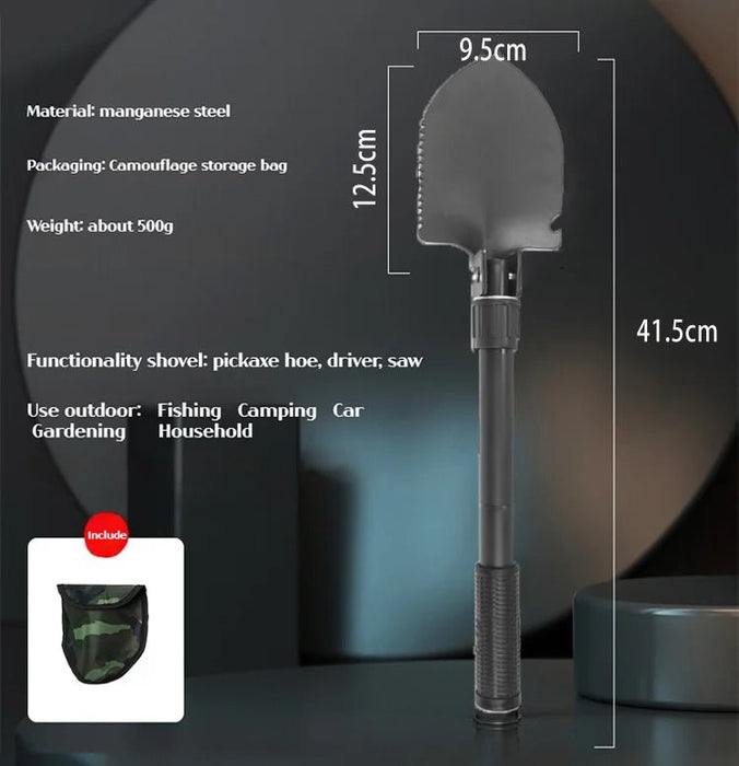 Multifunctionele tuinschep – Spade, Houweel & Hak in één - Bivakshop