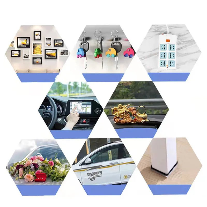 Nano tape dubbelzijdig klevend - Wasbare, traceless en waterdichte tape voor badkamer & keuken - Bivakshop