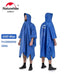 Naturehike 3 - in - 1 multifunctionele poncho – Waterdichte regenjas, zonnescherm & campingmat - Bivakshop