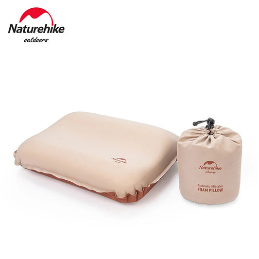 Naturehike 3D zelfopblaasbaar campingkussen – Stil en comfortabel reiskussen voor outdoor en hiking - Bivakshop