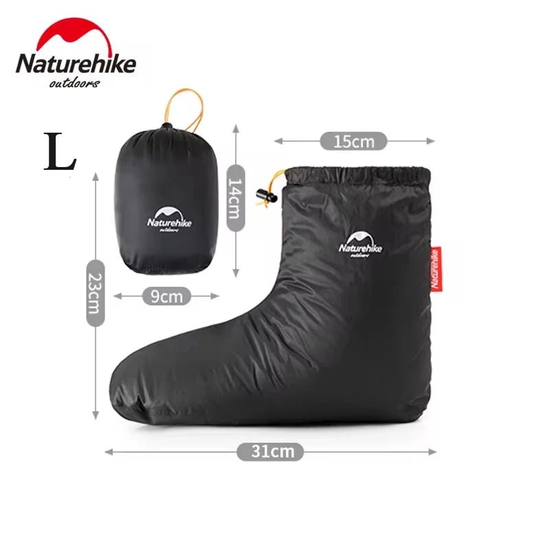 Naturehike dons voetwarmers – Ultralichte en waterdichte winter camp schoenen - Bivakshop