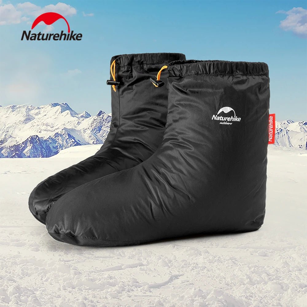 Naturehike dons voetwarmers – Ultralichte en waterdichte winter camp schoenen - Bivakshop