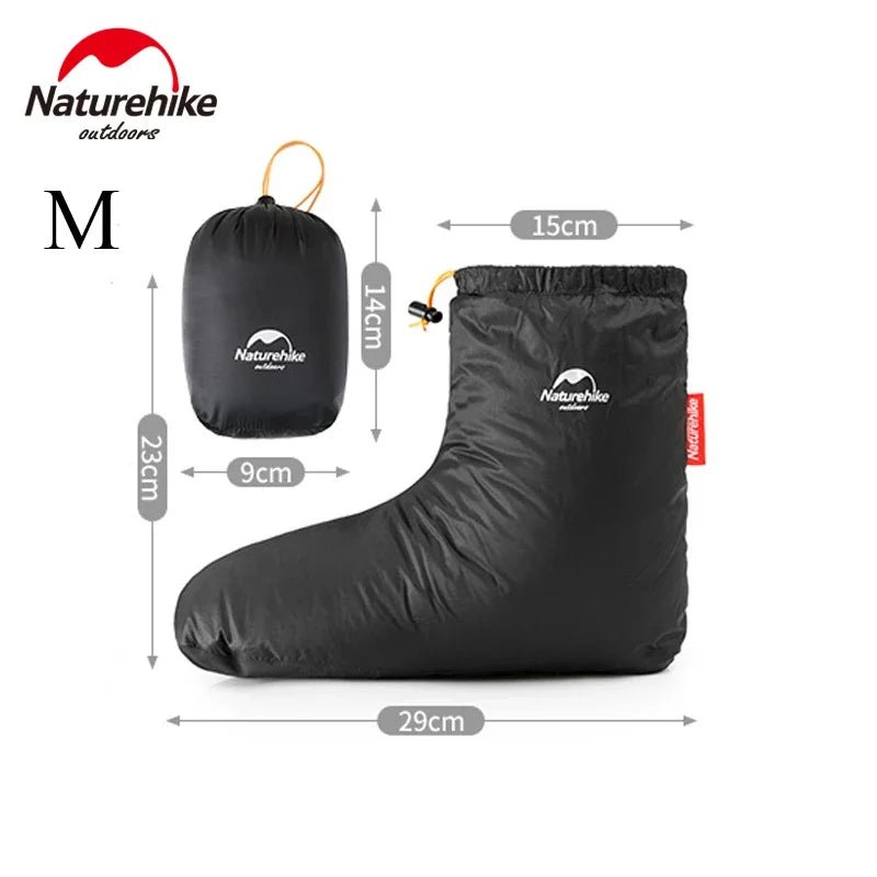 Naturehike dons voetwarmers – Ultralichte en waterdichte winter camp schoenen - Bivakshop