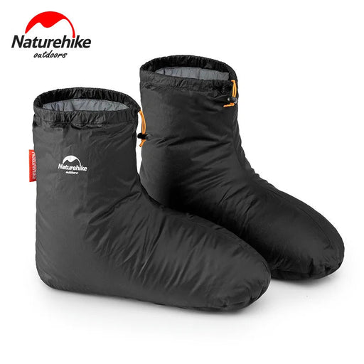 Naturehike donsschoenen – 90% witte ganzendons warme voetbescherming voor camping & binnengebruik – Waterdicht & winddicht - Bivakshop