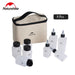 Naturehike kruidenfles set – 6/8 delige draagbare specerijen dispenser – Camping & bbq keuken gadget - Bivakshop