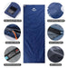 Naturehike lw180 ultralichte katoenen slaapzak - Lente, zomer, herfst - Compact en comfortabel - Bivakshop
