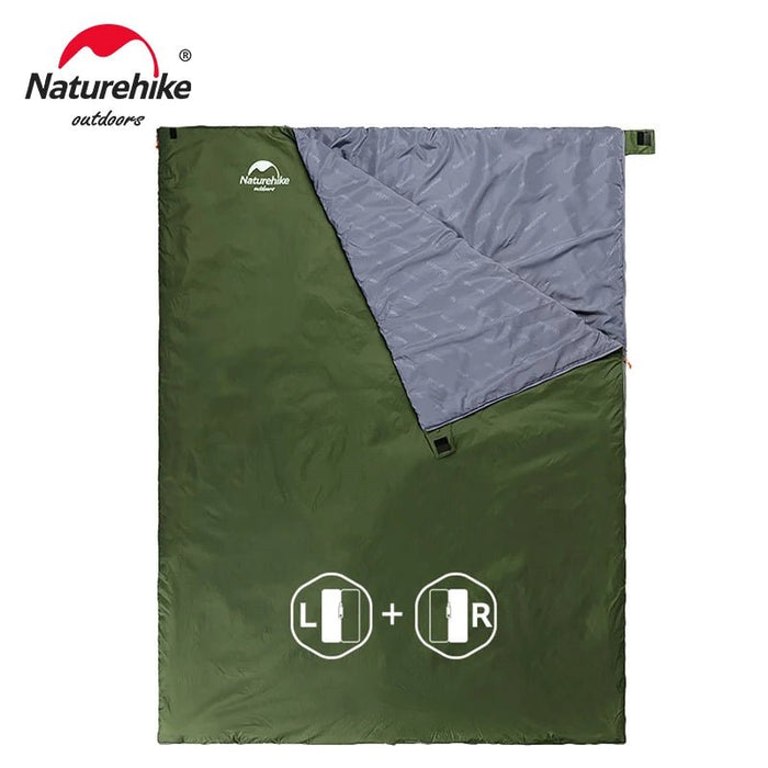 Naturehike lw180 ultralichte katoenen slaapzak - Lente, zomer, herfst - Compact en comfortabel - Bivakshop