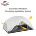 Naturehike Mongar 2 - persoons ultralichte tent - 20D nylon - Waterdicht en compact voor backpacking - Bivakshop