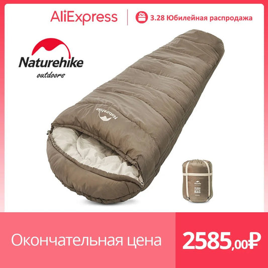 Naturehike slaapzak MJ300 -1℃ lichtgewicht MJ600 -12℃ mummie slaapzak - Bivakshop