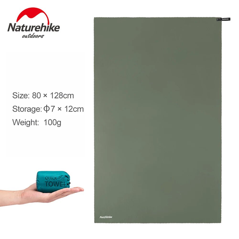 Naturehike - Sneldrogende absorberende handdoek reizen - Zwemmen handdoek - Bivakshop