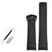 Natuurrubber horlogeband – Geschikt voor TAG HEUER GRAND CARRERA – Waterdichte siliconen sportband 22mm / 24mm - Bivakshop