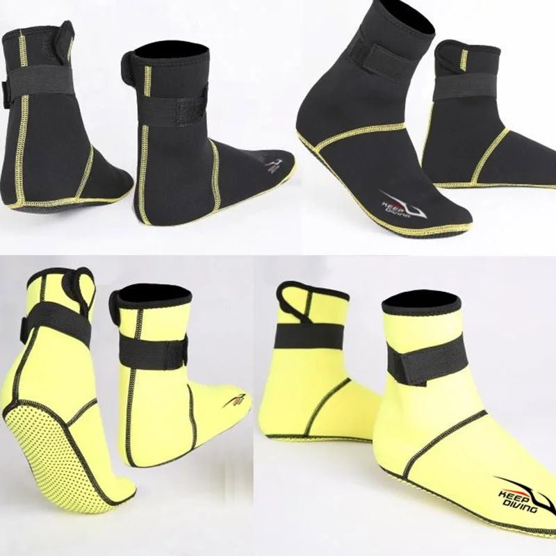 Neopreen duik zwemsokken - Voor winter - Anti slip en warmte bescherming - Bivakshop