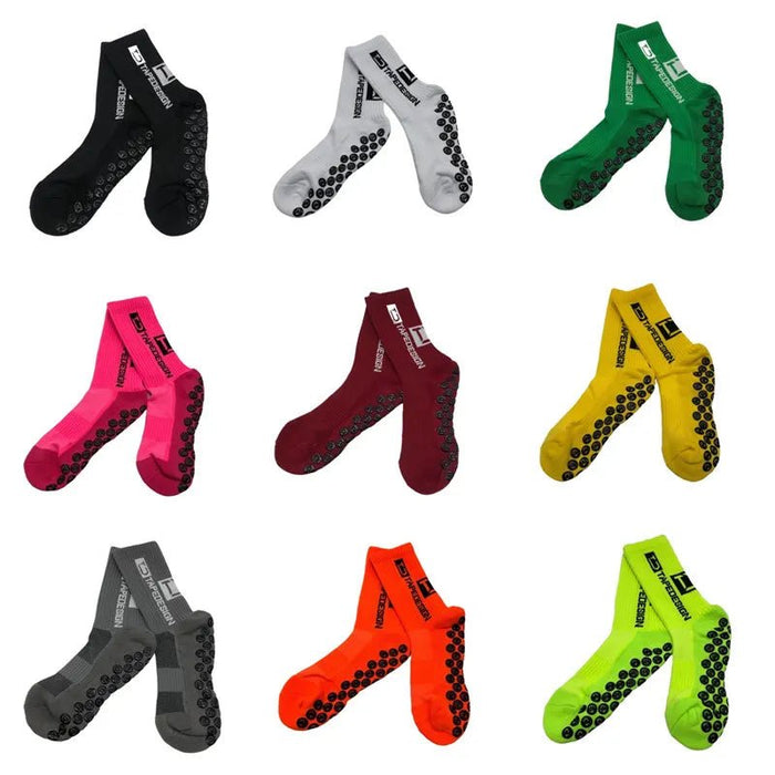 New Men Anti - Slip Football Socks High Quality Soft Breathable Thickened Sports Socks Running Cycling Hiking Women Soccer Socks - Bivakshop