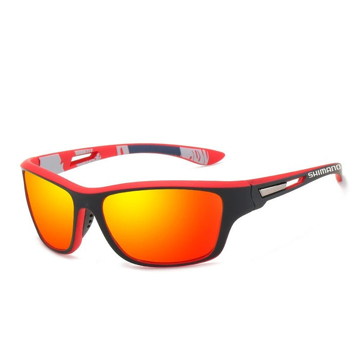 NEW Original Shimano sunglasses for men and women Outdoor sports Fashion HD polarized glasses can be matched with glasses - Bivakshop